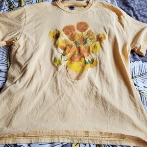 Yellow Van Gogh t-shirt